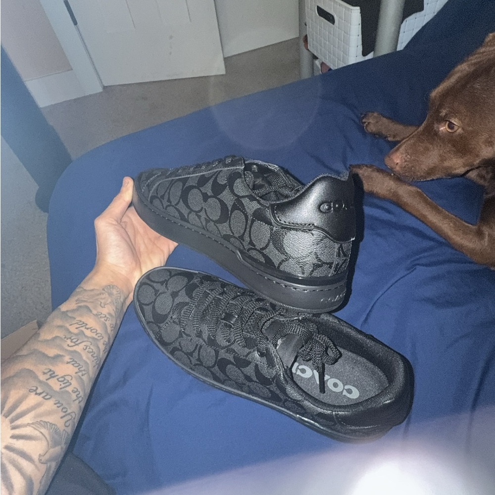 Coach Black Minimalist Sneakers - Picture 2 of 4